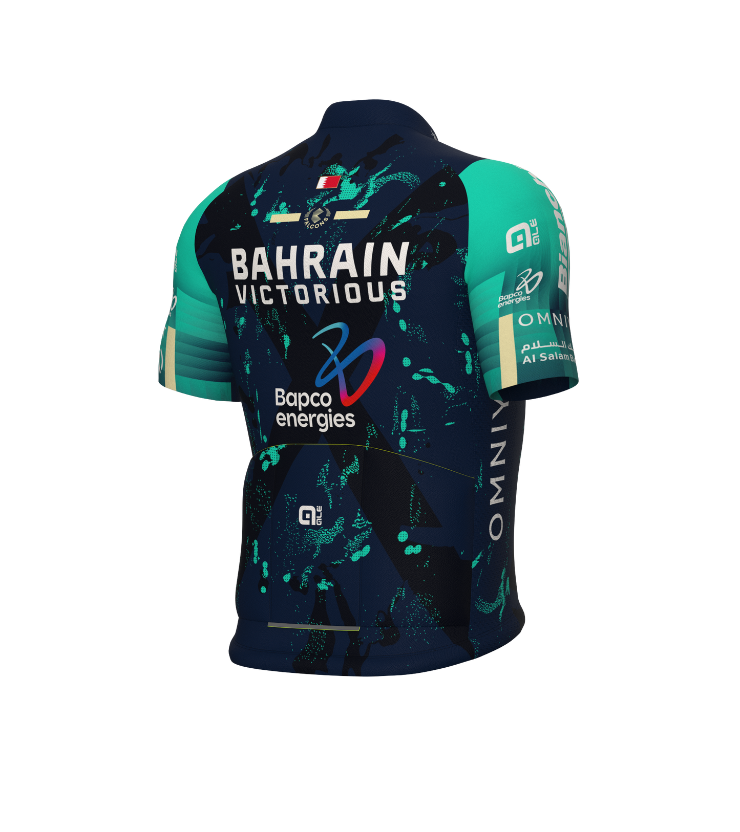 Maillot manches courtes Bahrain-Victorious 2026 Prime