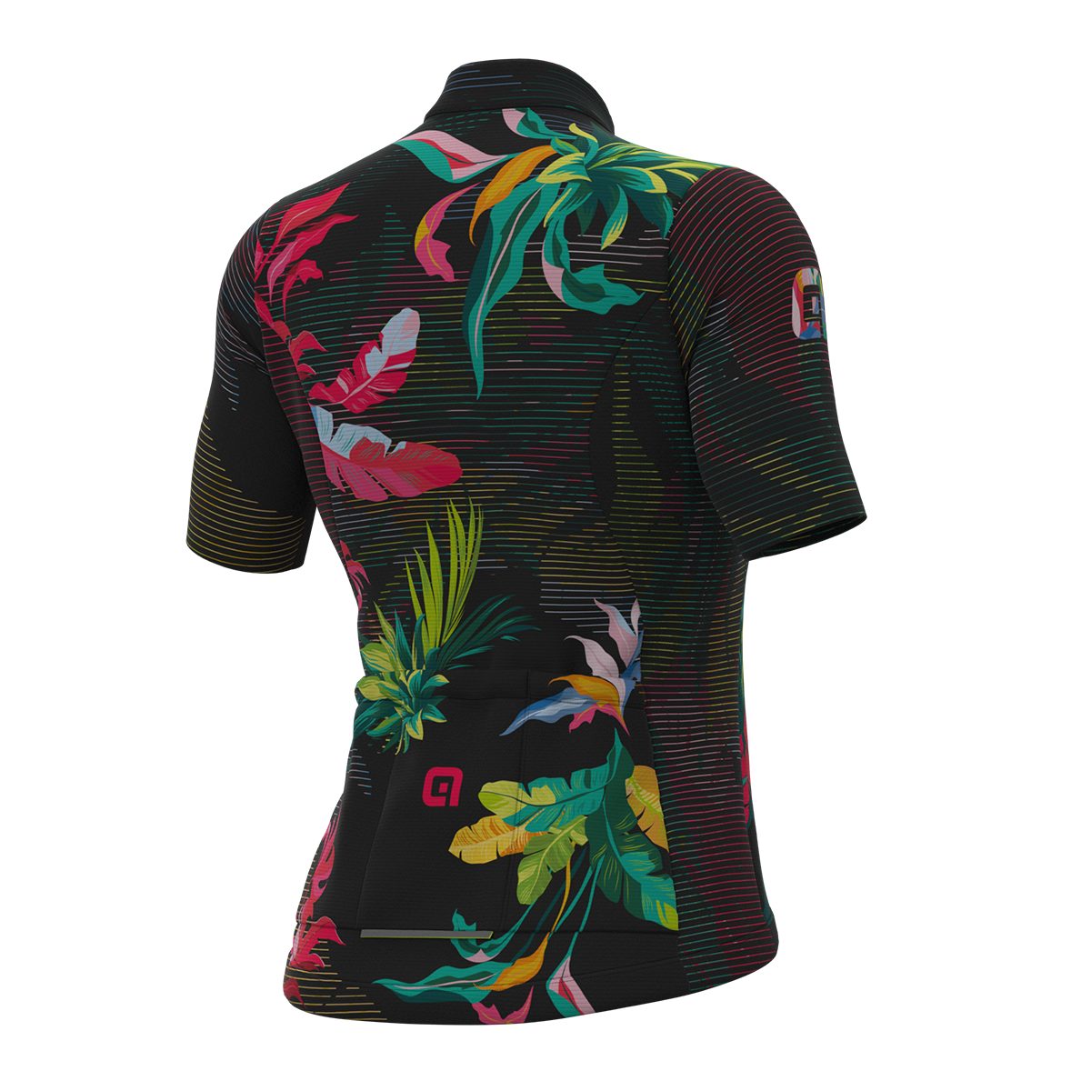 Maillot manches courtes femme ALÉ SOLID TROPIKA