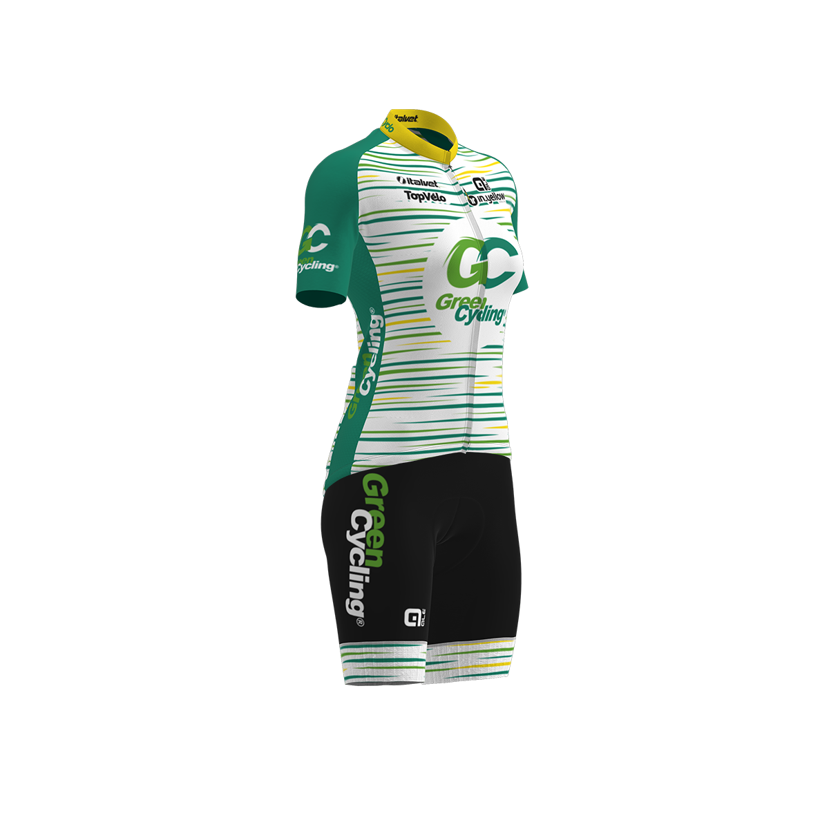 Tenue ALÉ PRIME GREEN CYCLING