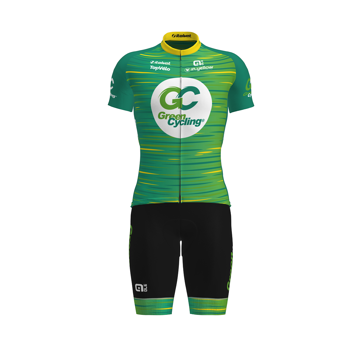 Tenue ALÉ PRIME GREEN CYCLING