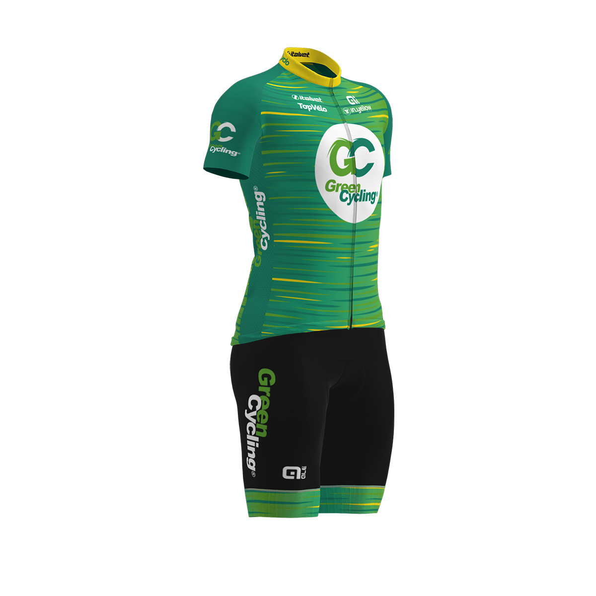 Tenue ALÉ PRIME GREEN CYCLING