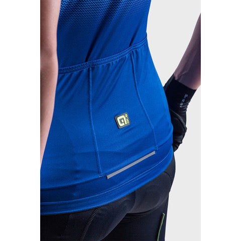 Maillot manches courtes femme ALÉ SOLID BLEND