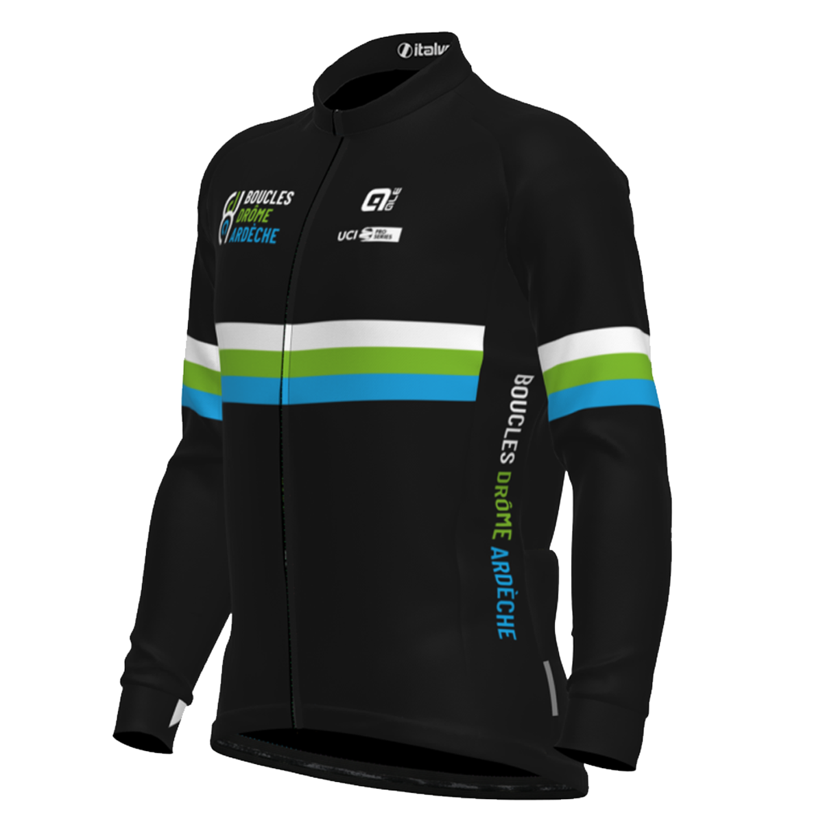 Maillot ALÉ PRIME Manches Longues Boucles Drôme Ardèche